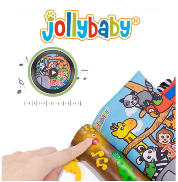 Jollybaby Music Cloth Book 音樂尾巴布書