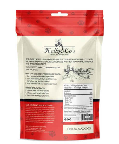 Kelly & Co’s 凍乾狗零食(油甘魚)-40g