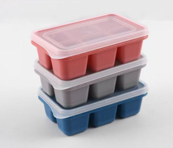 AMA001 帶蓋6格冰格(3個裝)