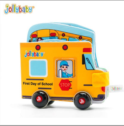 Jollybaby 3D Vehicle Cloth Book  3D車布書)(1-3yr)