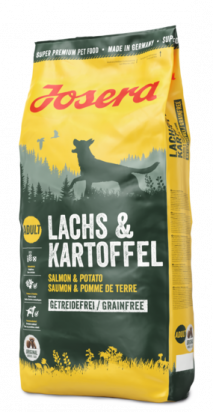 Josera德寵 Dog Salmon & Potato 三文魚+薯仔 無穀物 12.5kg