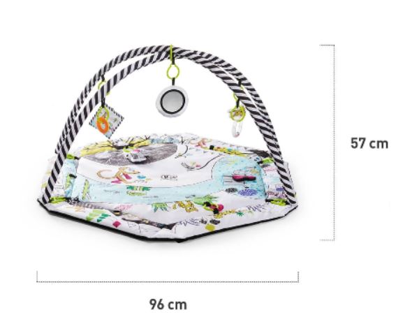 Kinderkraft SMARTPLAY 多功能教育遊戲墊 [新生禮物之選]